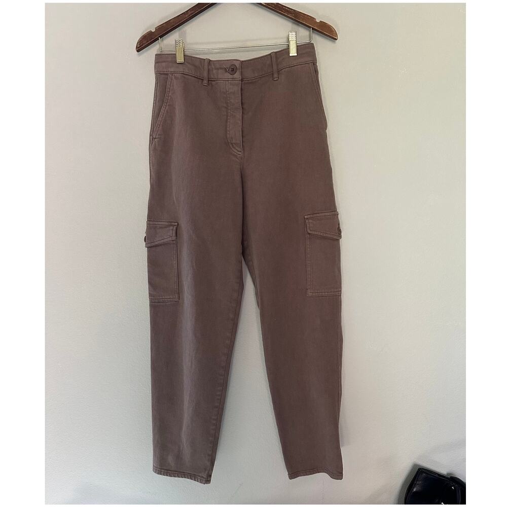 Aritzia Wilfred Free Modern Cargo Pants Taupe size 6 - Picture 4 of 15